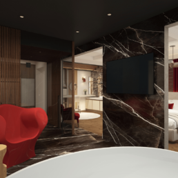 Wine & SPA Suites di Villa Quaranta – suite con sauna privata, idromassaggio e luce naturale